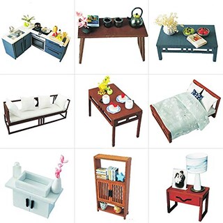 Foto 7 | Foto 7 | Kit De Miniaturas Para Casa De Muñecas Fsolis Diy Con Muebles Música M25 - Venta Internacional.