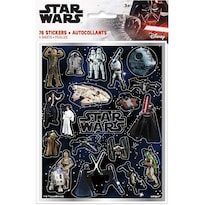 Hojas De Pegatinas Únicas Multicolores De Star Wars Classic (4 Unidades) - Venta Internacional.