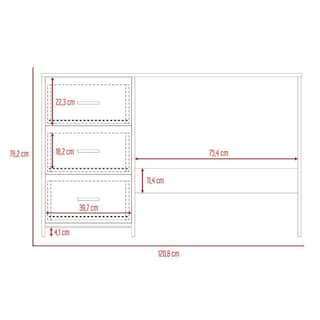 Foto 8 | Foto 8 | Escritorio Zoelo Wengue Virtual Muebles