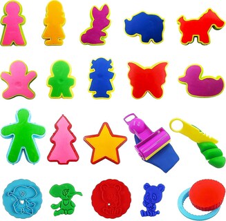 Foto 2 | Foto 2 | Juego De Herramientas Para Amasar Para Niños Con Varios Moldes De Plástico - Venta Internacional.