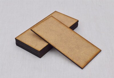 Foto 2 | Foto 2 | Bases En Miniatura De Mdf De 50 Mm X 100 Mm X 8 Wws Para Figuras Modelo - Venta Internacional.