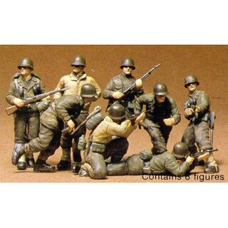 Foto 1 | Foto 1 | Maqueta Tamiya Escala 1/35 Infantería Estadounidense Europa Occidental Segunda Guerra Mundial - Venta Internacional.