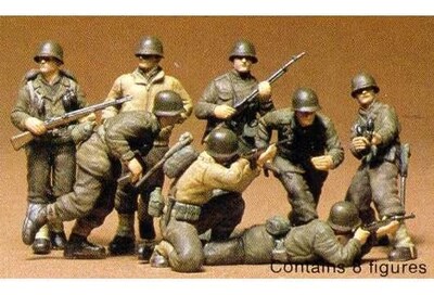 Foto 2 | Foto 2 | Maqueta Tamiya Escala 1/35 Infantería Estadounidense Europa Occidental Segunda Guerra Mundial - Venta Internacional.