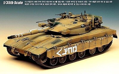 Foto 3 | Foto 3 | Kit De Maquetas De Plástico Tank I.d.f. Merkava Mk.lll Academy 1/35 - Venta Internacional.