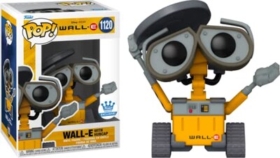 Foto 3 | Foto 3 | Figura De Vinilo Funko Pop! Pixar Wall-e Con Tapacubos De 9 5 Cm De Altura - Venta Internacional.