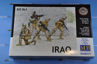 Foto 2 | Foto 2 | Maqueta Master Box Iraq Kit #1 Us Troops Escala 1/35 3575 - Venta Internacional.