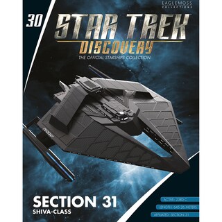 Foto 6 | Foto 6 | Nave De La Sección 31 De Star Trek Discovery Con Número 28 De La Revista - Venta Internacional.
