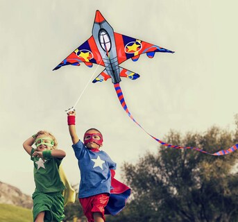 Foto 2 | Foto 2 | Avión De Combate Kite Honbo 58 Para Niños Y Adultos Con Carrete - Venta Internacional.
