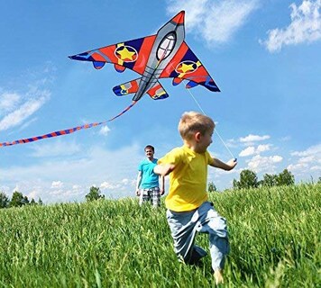 Foto 3 | Foto 3 | Avión De Combate Kite Honbo 58 Para Niños Y Adultos Con Carrete - Venta Internacional.