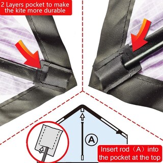 Foto 6 | Foto 6 | Avión De Combate Kite Honbo 58 Para Niños Y Adultos Con Carrete - Venta Internacional.