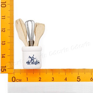 Foto 4 | Foto 4 | Utensilios De Cocina En Miniatura Para Decoración De Casa De Muñecas Odoria - Venta Internacional.