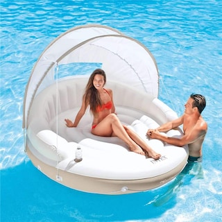 Foto 6 | Foto 6 | Piscina Flotante Intex Canopy Island De Lujo Para 2 Personas Con Sombrilla - Venta Internacional.