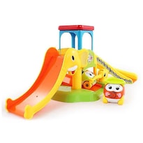 Coche De Montaje De Toy Elephant Parking Lot Con 2 Coches Para Niños - Venta Internacional.