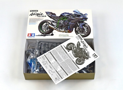 Foto 6 | Foto 6 | Kit De Maquetas De Plástico Tamiya Kawasaki Ninja H2r Escala 1/12 - Venta Internacional.
