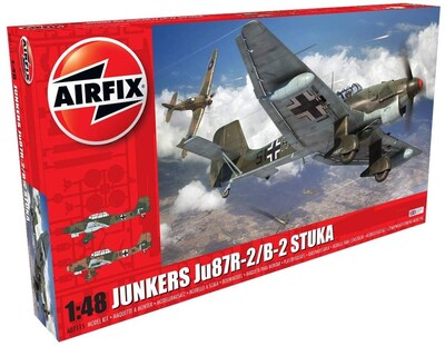 Foto 1 | Foto 1 | Kit De Maquetas De Plástico Airfix Junkers Ju87r-2/b-2 Stuka 1:48 - Venta Internacional.