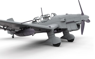 Foto 3 | Foto 3 | Kit De Maquetas De Plástico Airfix Junkers Ju87r-2/b-2 Stuka 1:48 - Venta Internacional.
