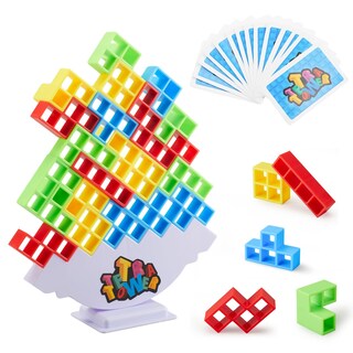 Foto 2 | Foto 2 | Juego De Mesa Apilable Tetra Tower Game Usoway De 48 Piezas - Venta Internacional.