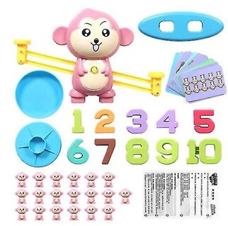 Foto 2 | Foto 2 | Juguetes Infantiles Balance Numbers Game Monkey Con 30 Cartas - Venta Internacional.