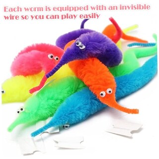 Foto 5 | Foto 5 | Gusanos Mágicos De Toy Leumuas Color Oruga Retorcida Invisible - Venta Internacional.