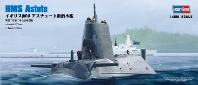 Foto 1 | Foto 1 | Kit De Construcción De Maquetas Hobby Boss Hms Astute Submarine 1/350 - Venta Internacional.