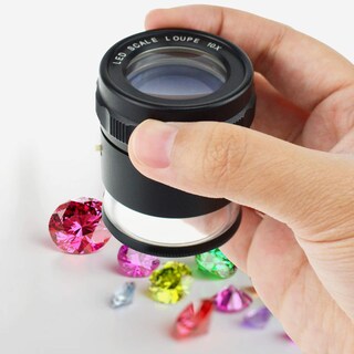 Foto 2 | Foto 2 | Lupa De Escala Lupa Con Aumento De 10 Aumentos 8 Luces Led De 25 Mm - Venta Internacional.