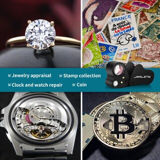 Foto 5 | Foto 5 | Lupa Jewelers Jarlink 30x 60x Con Luz Led - Venta Internacional.