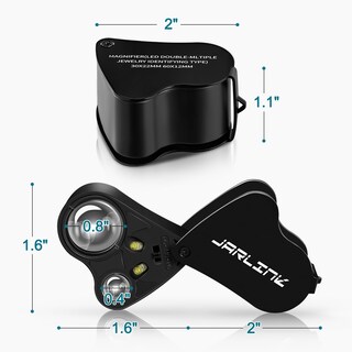 Foto 7 | Foto 7 | Lupa Jewelers Jarlink 30x 60x Con Luz Led - Venta Internacional.