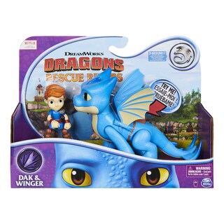Foto 2 | Foto 2 | Set De Figuras Dreamworks Dragons Rescue Riders Winger And Dak - Venta Internacional.