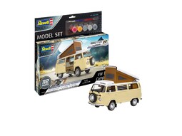 Kit De Maquetas Revell Vw T2 Camper A Escala 1/24 Para Principiantes - Venta Internacional.