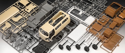 Foto 6 | Foto 6 | Kit De Maquetas Revell Vw T2 Camper A Escala 1/24 Para Principiantes - Venta Internacional.