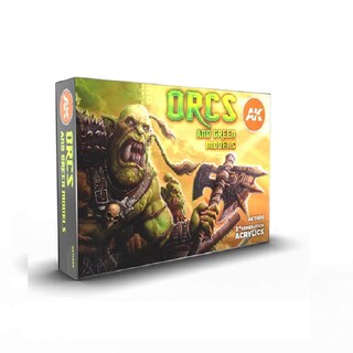 Foto 1 | Foto 1 | Set De Pintura Ak Interactive Orcs And Green Creatures Con 6 Pinturas - Venta Internacional.