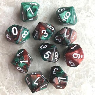 Foto 3 | Foto 3 | Juego De Dados 10 Esferas Con Números Poliédricos D10 Para Juegos De Mesa - Venta Internacional.