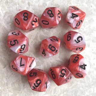 Foto 4 | Foto 4 | Juego De Dados 10 Esferas Con Números Poliédricos D10 Para Juegos De Mesa - Venta Internacional.