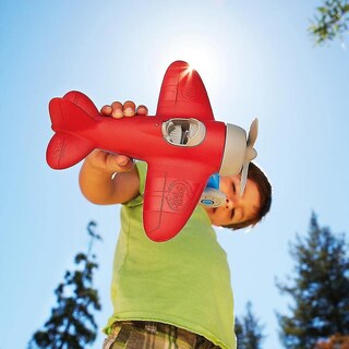 Foto 4 | Foto 4 | Toy Plane Green Sin Bpa Sin Ftalatos Con Hélices Giratorias - Venta Internacional.