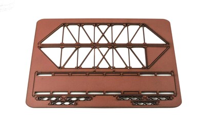 Foto 7 | Foto 7 | Viga De Mdf Bridge War World Scenics De Una Sola Vía Calibre N 200 Mm - Venta Internacional.