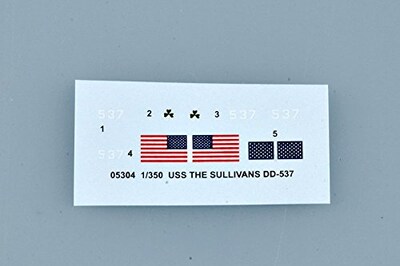 Foto 3 | Foto 3 | Maqueta Trumpeter Uss The Sullivans Dd537 Destroyer 1/350 - Venta Internacional.