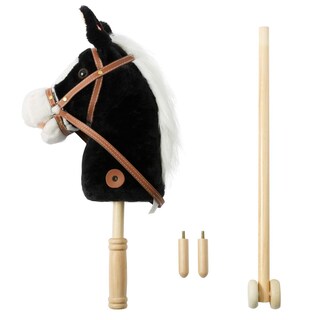 Foto 6 | Foto 6 | Caballo De Peluche Hollyhome Outdoor Con Ruedas De Madera De 36 Cm - Venta Internacional.