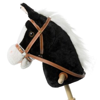 Foto 7 | Foto 7 | Caballo De Peluche Hollyhome Outdoor Con Ruedas De Madera De 36 Cm - Venta Internacional.