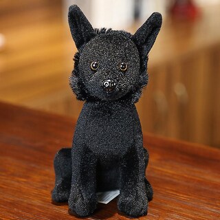 Foto 5 | Foto 5 | Juguetes De Peluche Con Forma De Miniperros Negros Realistas Para Niños - Venta Internacional.