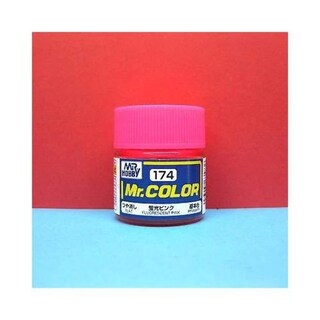 Foto 3 | Foto 3 | Paint Mr. Color C174 Rosa Fluorescente Semibrillante 10 Ml - Venta Internacional.
