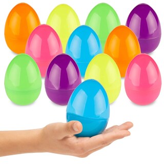 Foto 1 | Foto 1 | Huevos De Pascua De Plástico Prextex De 3.5 Pulgadas Sin Relleno 36 Unidades Para Niños - Venta Internacional.