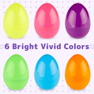 Foto 5 | Foto 5 | Huevos De Pascua De Plástico Prextex De 3.5 Pulgadas Sin Relleno 36 Unidades Para Niños - Venta Internacional.
