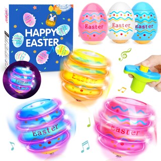 Foto 1 | Foto 1 | Pops Giratorias Con Forma De Huevos De Pascua Iluminados Con Flash Y Música Para Niños - Venta Internacional.