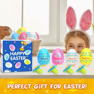 Foto 7 | Foto 7 | Pops Giratorias Con Forma De Huevos De Pascua Iluminados Con Flash Y Música Para Niños - Venta Internacional.