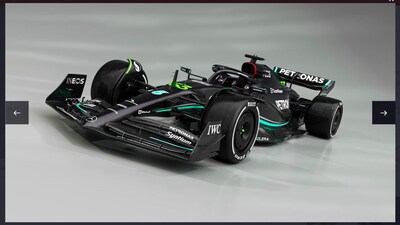 Foto 6 | Foto 6 | Maqueta De Coche Fundido A Presión Xiangtat Bburago 1:43 F1 Team W14 2023 - Venta Internacional.