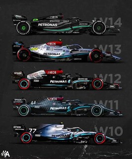 Foto 7 | Foto 7 | Maqueta De Coche Fundido A Presión Xiangtat Bburago 1:43 F1 Team W14 2023 - Venta Internacional.