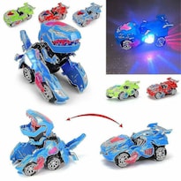 Juguete Eléctrico Transformante Led De Dinosaurio T-rex Para Coche Con Luz - Venta Internacional.