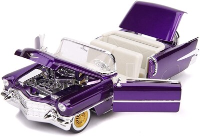 Foto 5 | Foto 5 | Coche Fundido A Presión Jada Toys 1956 Cadillac Eldorado Con Elvis 1:24 - Venta Internacional.