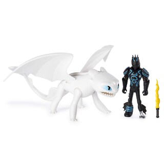 Foto 2 | Foto 2 | Figura Vikinga De Toy Dreamworks Dragons Lightfury And Hiccup - Venta Internacional.