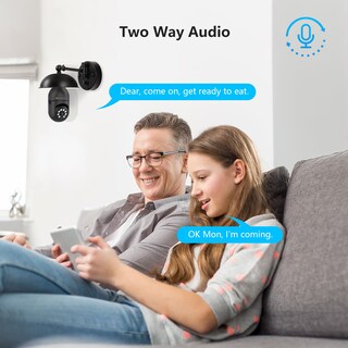 Foto 4 | Foto 4 | Cámara De Seguridad Jennov 2k Con Bombilla Inalámbrica Para Exteriores 360° - Venta Internacional.